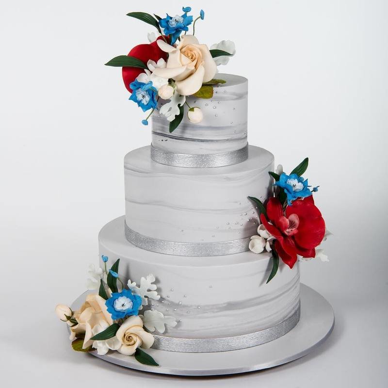 Оригинальный свадебный торт 2815